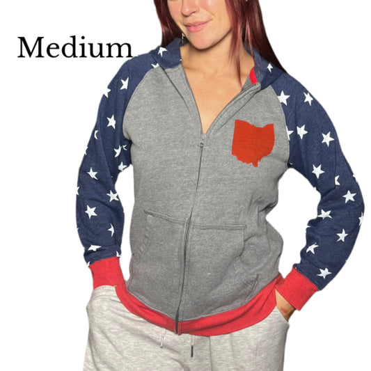 Ohio zip up hoodie