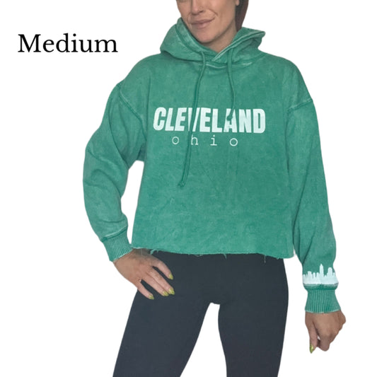 Cleveland skyline hoodie