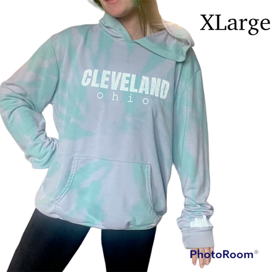 Cleveland skyline hoodie