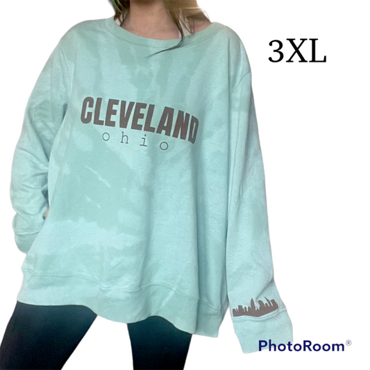 Cleveland skyline sweater