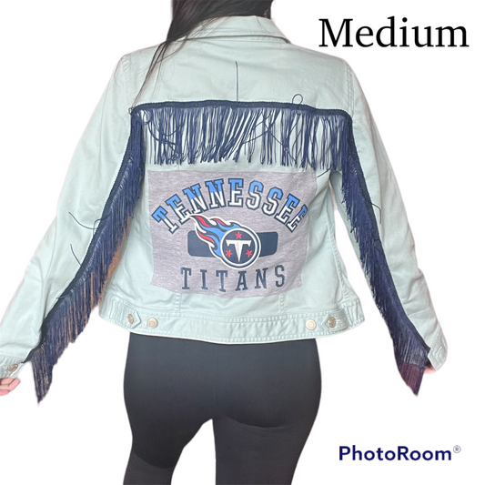 Tennessee Titans fringe jacket