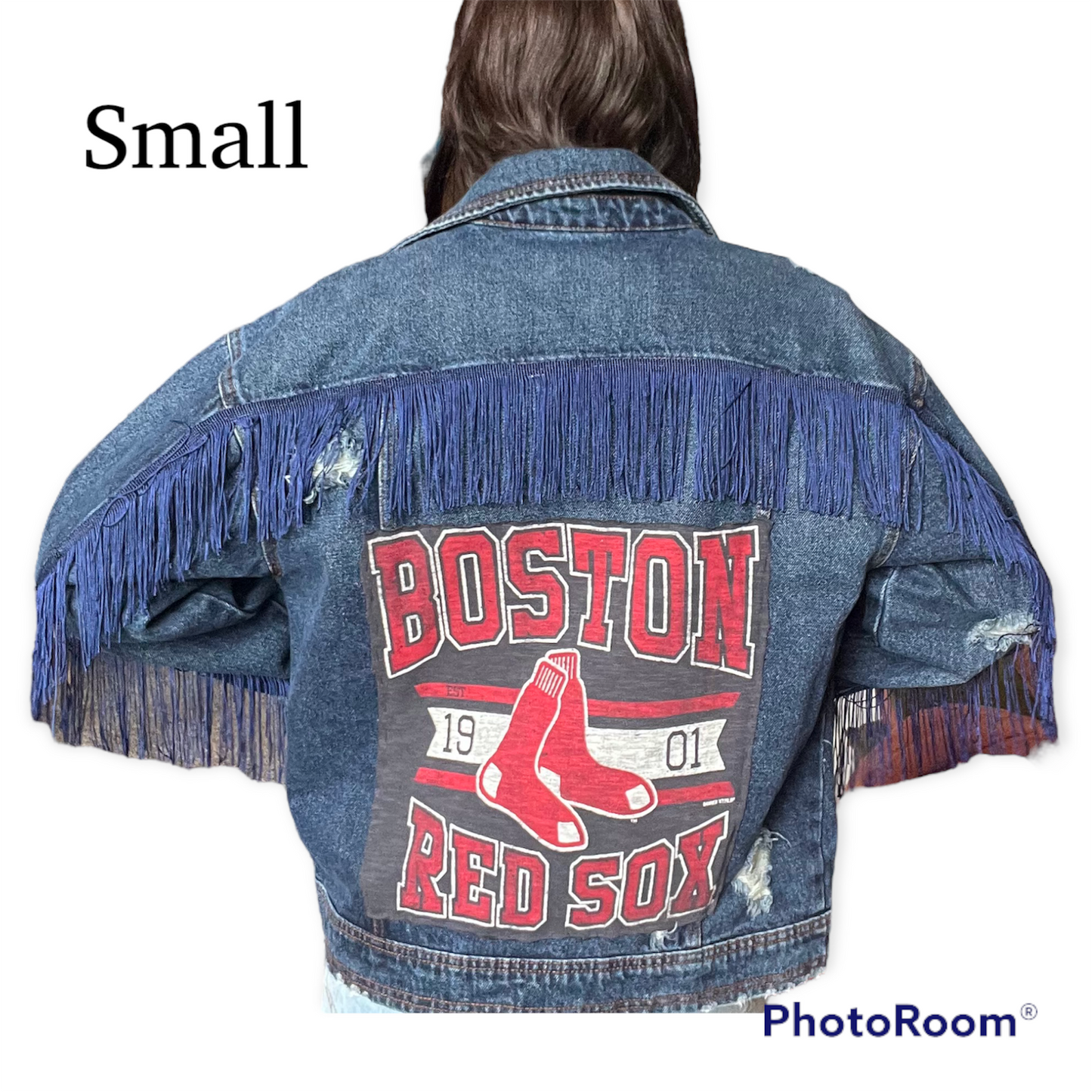 Boston Red Sox fringe jacket