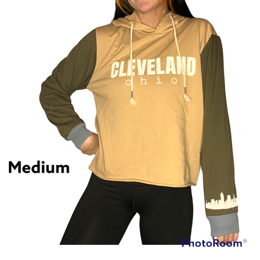 Cleveland skyline sweater