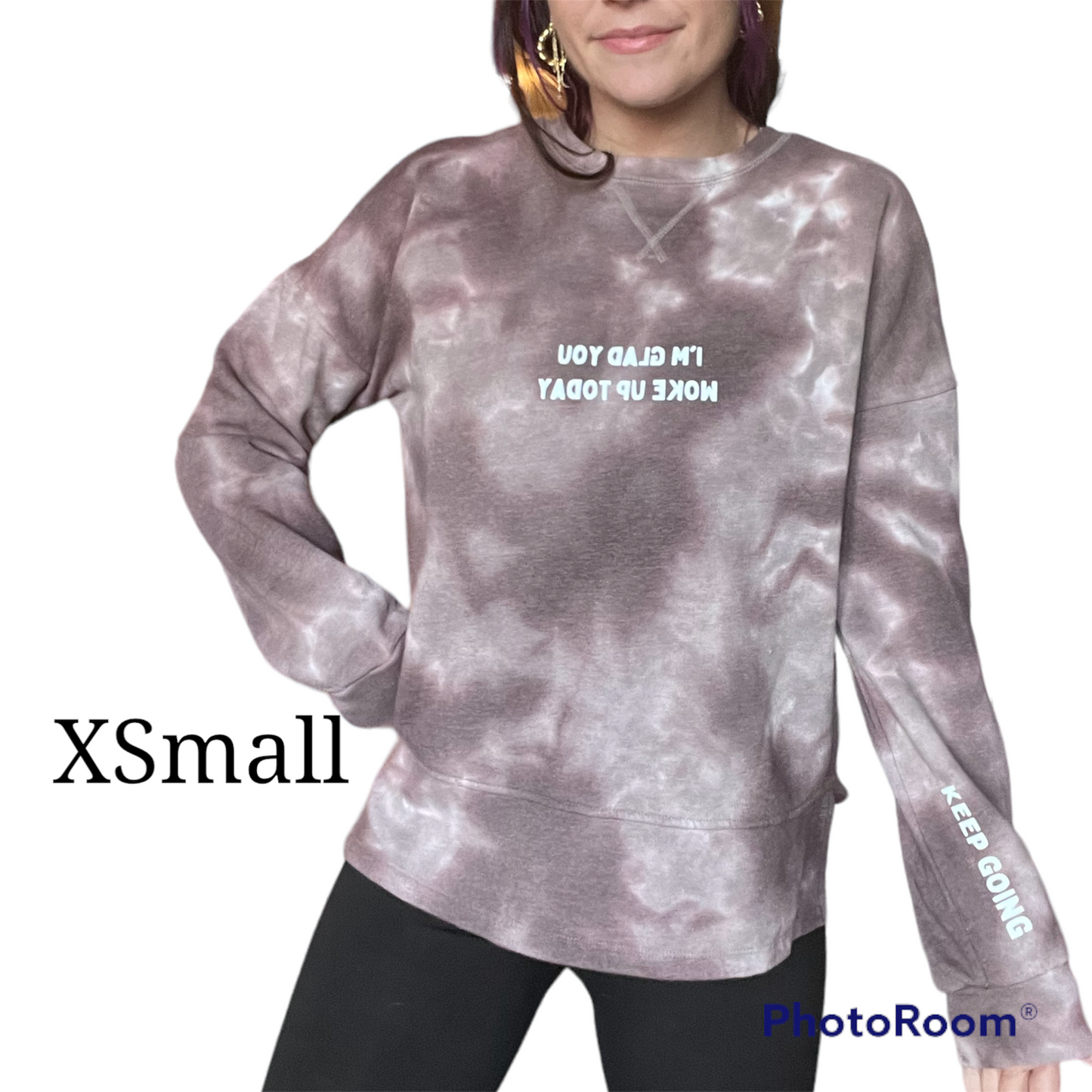 Reverse glad you woke up sweatwr