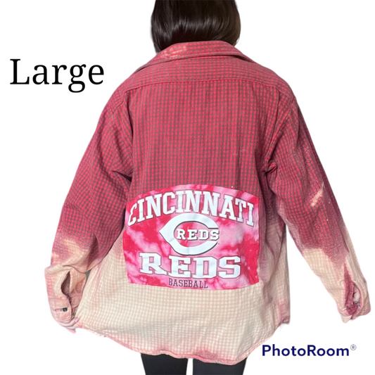 Cincinnati Reds flannel