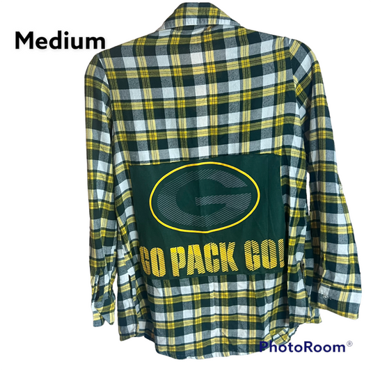 Green Bay Packers flannel