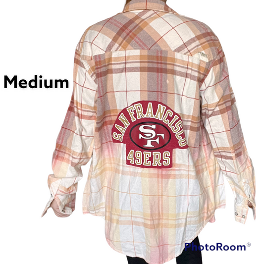 San Francisco 49ers flannel