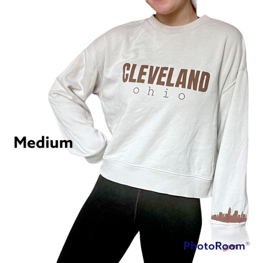 Cleveland Skyline sleeve sweater